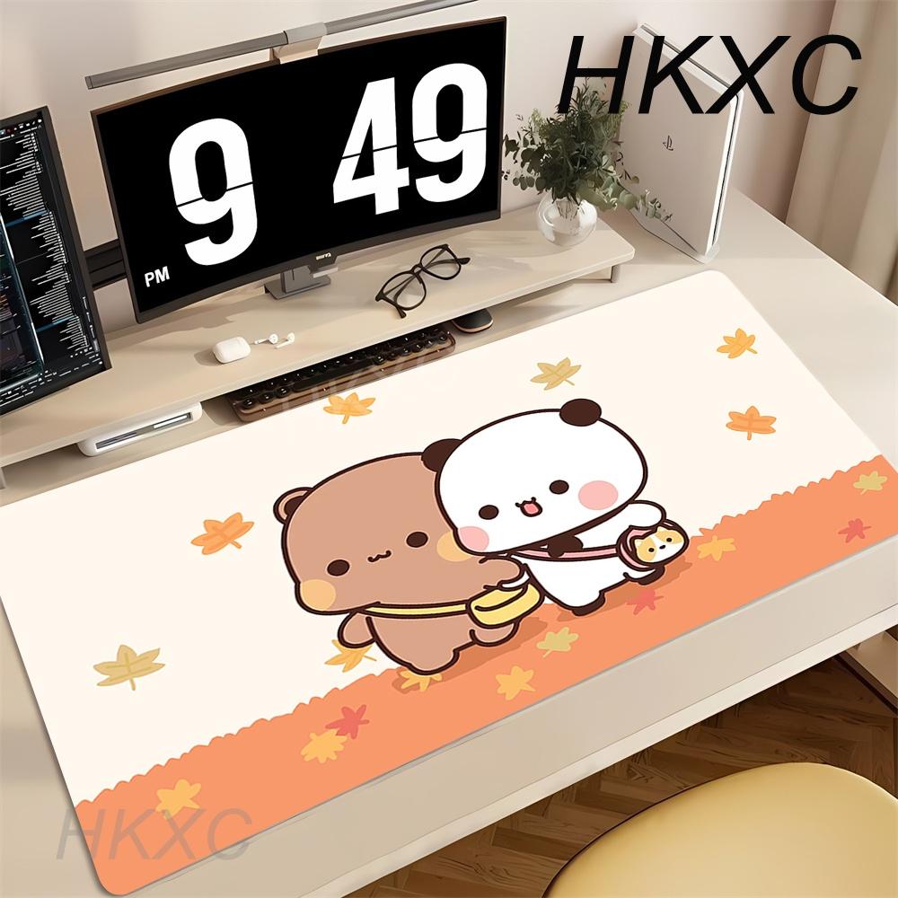 Аниме Компьютерный Стол Коврик Мультяшный Bubu Dudu Кавайный Коврик для Стола Геймерский Коврик для Мыши ПК Аксессуары Коврик для Мыши Большие Коврики Офисные Коврики для Мыши