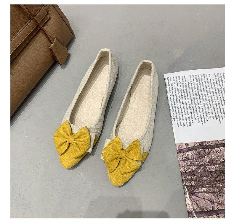 Женщины Девочки Твердые Большие Размеры Слипоны Плоские Мелкие Комфортные Повседневные Одиночные Туфли С Цветочным Принтом