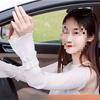 Солнцезащитные рукава Мягкие шелковые перчатки Длинные варежки Дышащие солнцезащитные рукава Летняя женская одежда Аксессуары Утеплитель для рук