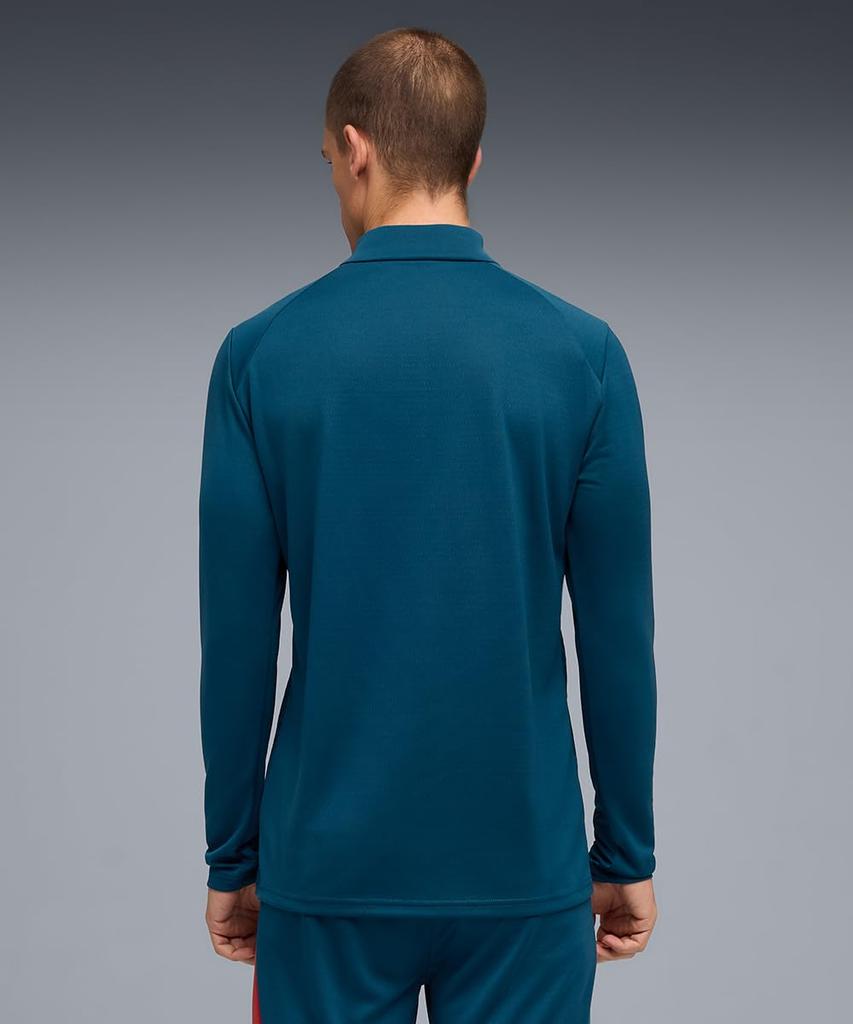 Спортивная кофта FPF TR с молнией 784772 Ocean Mist [Puma] Мужская, с молнией на 1/4, Tropic/Silver (15)