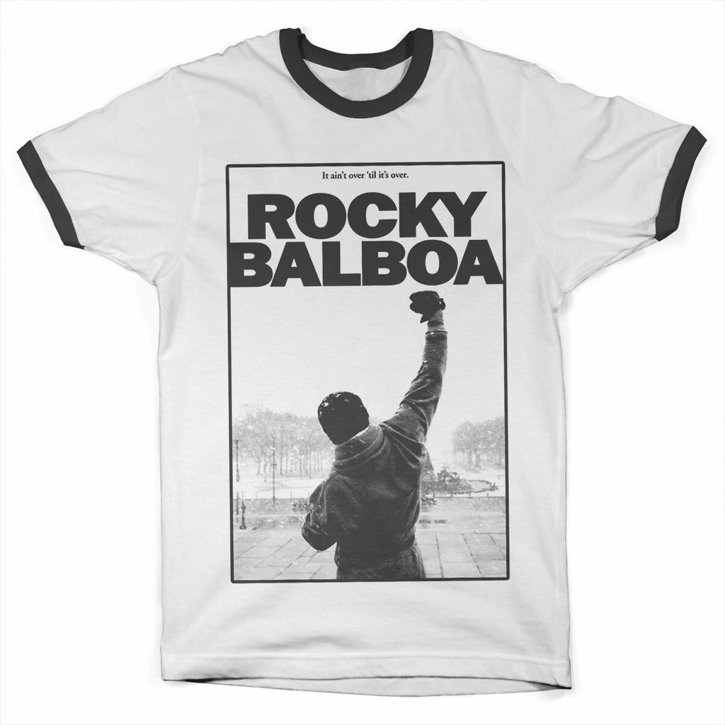 Officially Licensed ROCKY Balboa It Ain'T Over Wrestling T-shirt S XXL Sizes