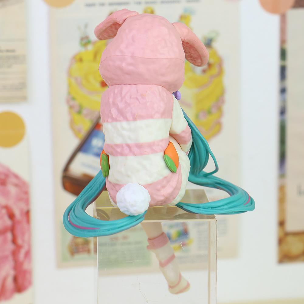 Hatsune Miku Figure Anime Noodle Stopper Proportional Humanoid Cute Sailor Suit Model Toy Gift Collection Ornaments PVC