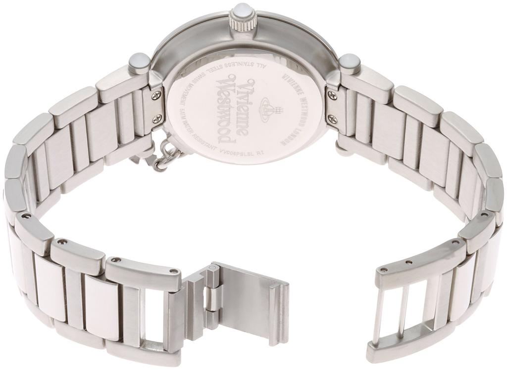 Часы ORB White Shell Dial Stainless Steel Quartz VV006PSLSL Product Silver [Vivienne Westwood] [Product]