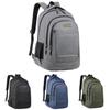 Oxford Fabric Large Capacity Student Backpack With Breathable Straps For Middle School And High School Students