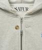 Худи на молнии Satur Theo Cotton All Day, цвет Art Blue
