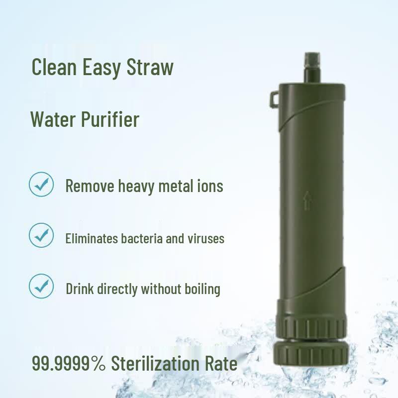 Портативный аварийный соломенный фильтр-очиститель воды Jingyi PF811