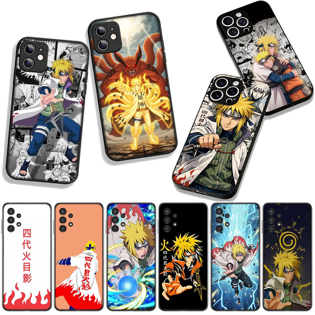 Phone Cover Anime Namikaze Minato Narutos Coque for Apple iPhone 16 15 14 Plus 13 12 Mini 17 Pro Max + ProMax 16E Air 16+ Case