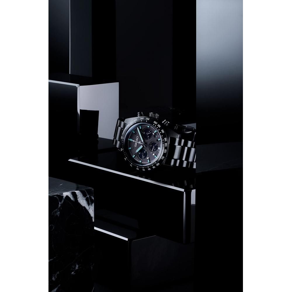 [Часы Seiko] Наручные часы PROSPEX SPEEDTIMER SBDL103 мужские черные