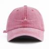 pc Airplane Print Washed Baseball Cap for AdultsMinimalist Retro Style Casual Soft Adjustable Dad HatPerfect As Gift
