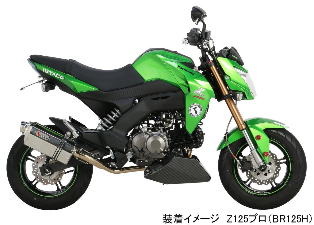 Kitaco 691-4030000 Комплект без крыла (Номер Монтажная стойка) Z125 ПРО (BR125H) 2021 Номерной знак Новый стандарт Не соответствует