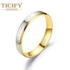 Пара из титановой стали против кольца Forever Love Temperament Ring