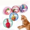 Small Cage Color Mouse Pet Toy Mouse Ball Cat Dog Pet Novelty Pet Supplies Interactive Cat Toy Mouse Toy