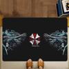 Коврик для двери Игровой R-Resident E-Evil Моющийся Нескользящий Коврик для зоны гостиной, дивана, стульев Кухонный Приветственный коврик перед дверью