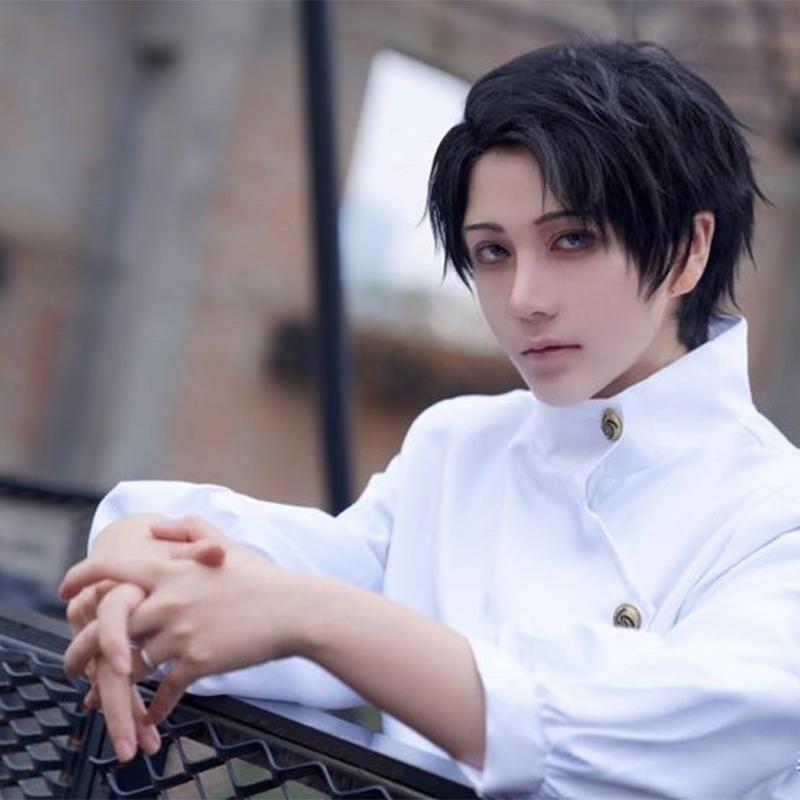Okkotsu Yuta Косплей Jujutsu Kaisen Okkotsu Yuta Косплей Костюм Аниме Униформа Парик Кольцо Костюм Хэллоуин Костюм Для Взрослых