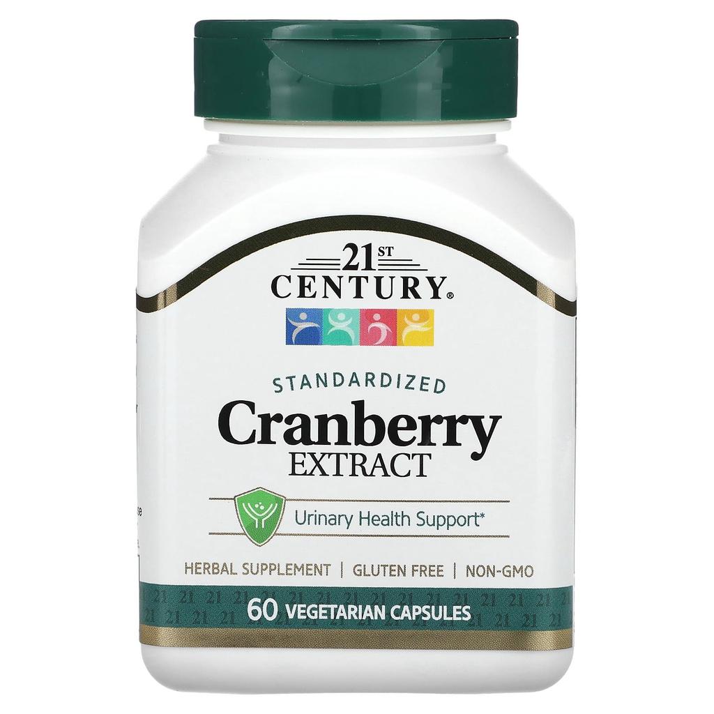 21st Century Cranberry Extract, Standardized, 60 Veggie Capsules
