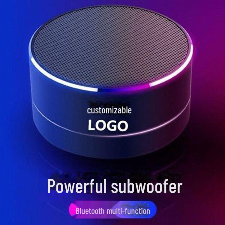Металлический мини-динамик Bluetooth A10 с глубокими басами - настраиваемый логотип