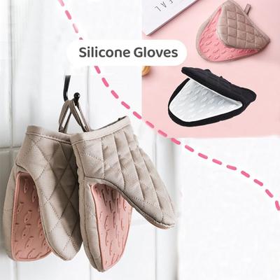 1 шт., силиконовые противоожоговые перчатки для духовки, прихватки, кухонные силиконовые перчатки, лоток для посуды, держатель для чаши, зажим для духовки Handschoen