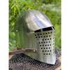 Средневековый доспех Кольчужный шлем 16 Gage Steel Barbute Armor Helmet