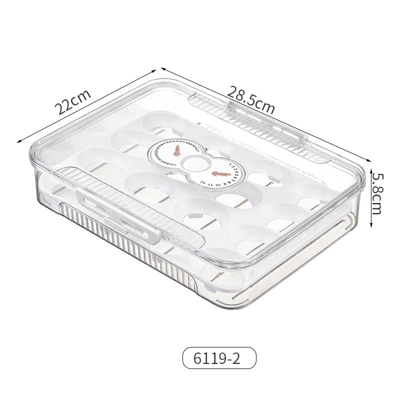 Trending Modern Stackable Multi Functional Storage Box Leakproof Transparent Home Kitchen Organize Food Tools Case