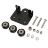 3D Extruder Back Support Plate with Pulley Extruding Backplate for Ender 3 3s 3 Pro CR 10 CR 10S S4