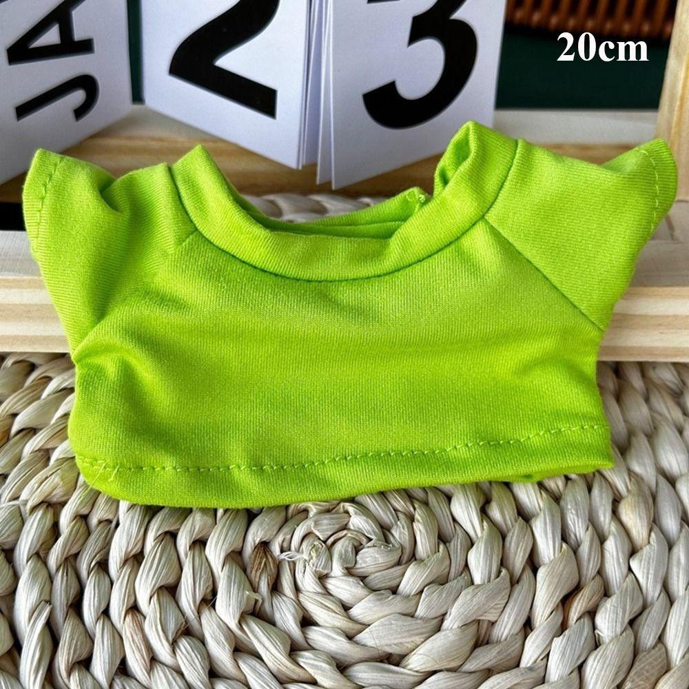 Fashion Style Cotton Doll Clothes Elastic Idol Doll Outfit  for 10/15/20cm Cotton Stuffed Dolls