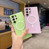 Прозрачный чехол 2 в 1 конфетного цвета для Samsung S2 Edeg S24 FE S23 S22 Ultra Plus A6 A A3 A36 A26 A16 A17 A07 Мягкая крышка