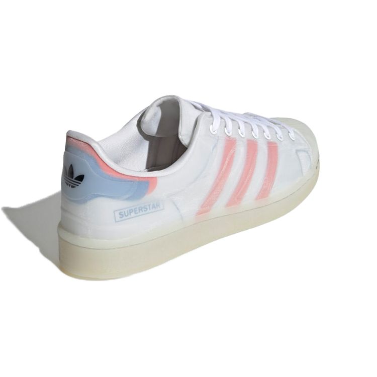 adidas Кроссовки унисекс Superstar Futureshell White Semi Solar Red Cloud-White Bright-Blue FX5544