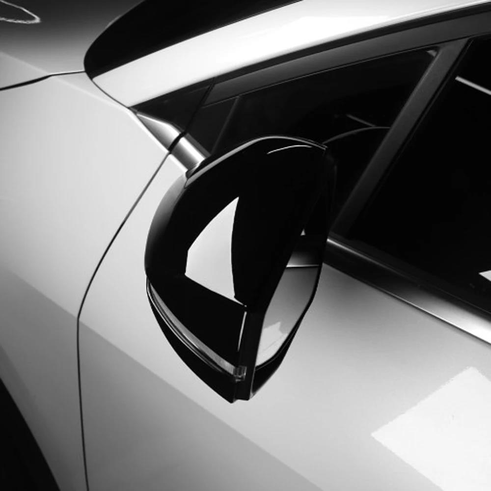 Mirror Cover For Kia Sportage NQ5 2022-2025 Automotive Exterior Accessories Bright Black Rear View Mirror Cap Side CoversGood product