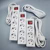 European Standard AC Outlet Multiple Sockets 3/4/5 AC Outlet Plug Outlet Power Strip  Office
