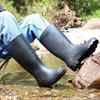 Tall Rain Shoes Men's Outdoor Boots Agricultural Garden Construction Site Fishing Waterproof Glue Shoes