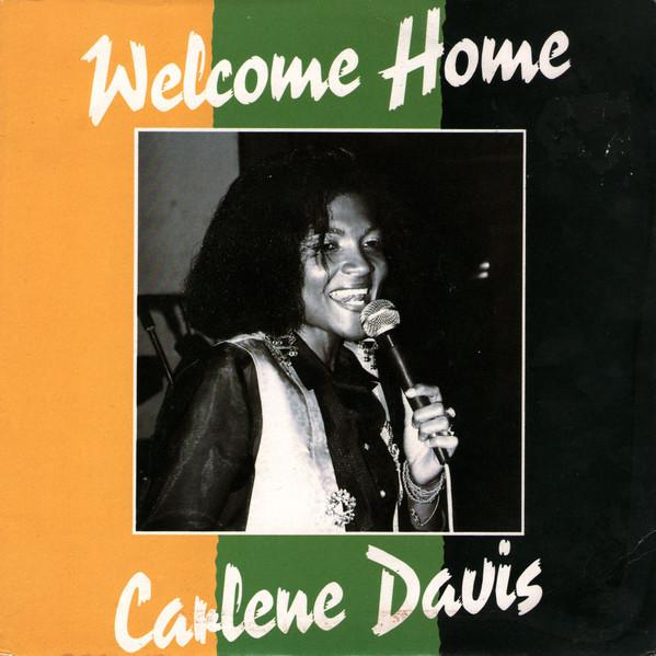 7-дюймовая пластинка CARLENE DAVIS Welcome Home RESL244 Prestige Record 1990 UK Регги Ска Даб Б/у
