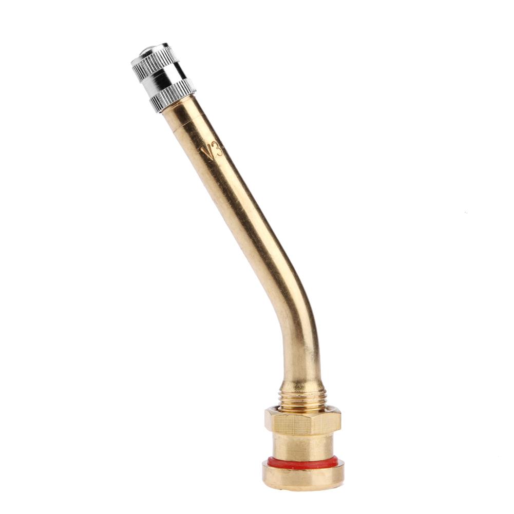 1/2 шт. латунный стержень вентиля для грузовых шин V3.20.4 с отверстием 9,7 мм, алюминиевые колесные диски, подходящие для автобусов, микроавтобусов, тяжелых грузовиков