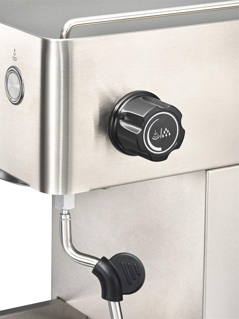 Эспрессо-машина Solis Barista Gran Gusto, серебристая SK1014