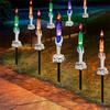 2023 New Ghost Hands Candle Light Halloween Decoration Skeleton Head Beacon Indoor and Outdoor Garden Atmosphere Decoration