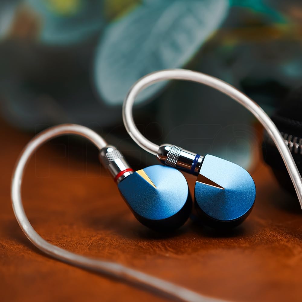 HiFiGo NiceHCK F1 Pro Planar Magnetic Driver Wired Planar IEM N55 Earphones with Magnet and 2um Diaphragm 14.2mm In-Ear Monitors, In-Ear (3.5mm)