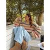 Women S Vintage Color Block Knitted Oversized Batwing Sleeve Sweater