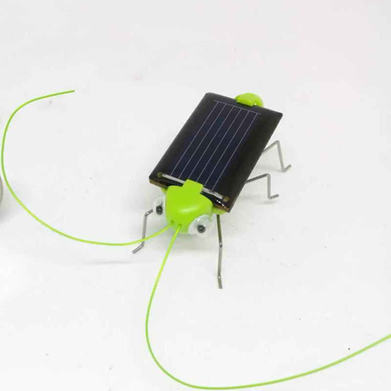 Solar Grasshopper Toy Puzzle Children Selected Gift Simulation Insect Gift Boys And Girls Science Education Funny Moving Toy Kid