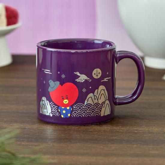BT21 Кружка с перламутровым рисунком Premium K Edition 320 мл