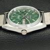 SEIKO 5 AUTOMATIC 6309A REFURBISHED JAPAN MENS GREEN COLOR DIAL WATCH a440235-4