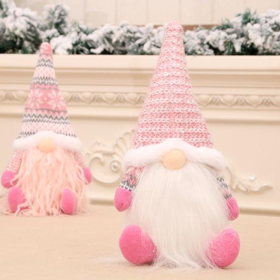 Yousheng Рождественская Безликая Кукла Очаровательный Гном Украшение Телескопические Ноги Плюшевая Карликовая Кукла для Украшения Дома Праздника