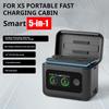 Для Insta360 X5 Бокс для умной зарядки ЖК-дисплей Зарядное устройство для аккумуляторов Быстрая зарядка Для Insta 360 X5 Панорамная спортивная камера Аксессуар