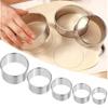 Stainless Steel Biscuit Mold Dumpling Skin Cutting Mold DIY Pastry Cake Baking Tools Kitchen Baking Gadget