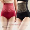 Mesh Flower Tummy Control Underwear High Waist Butt Lifting Panties Slimming Shapewear  Female