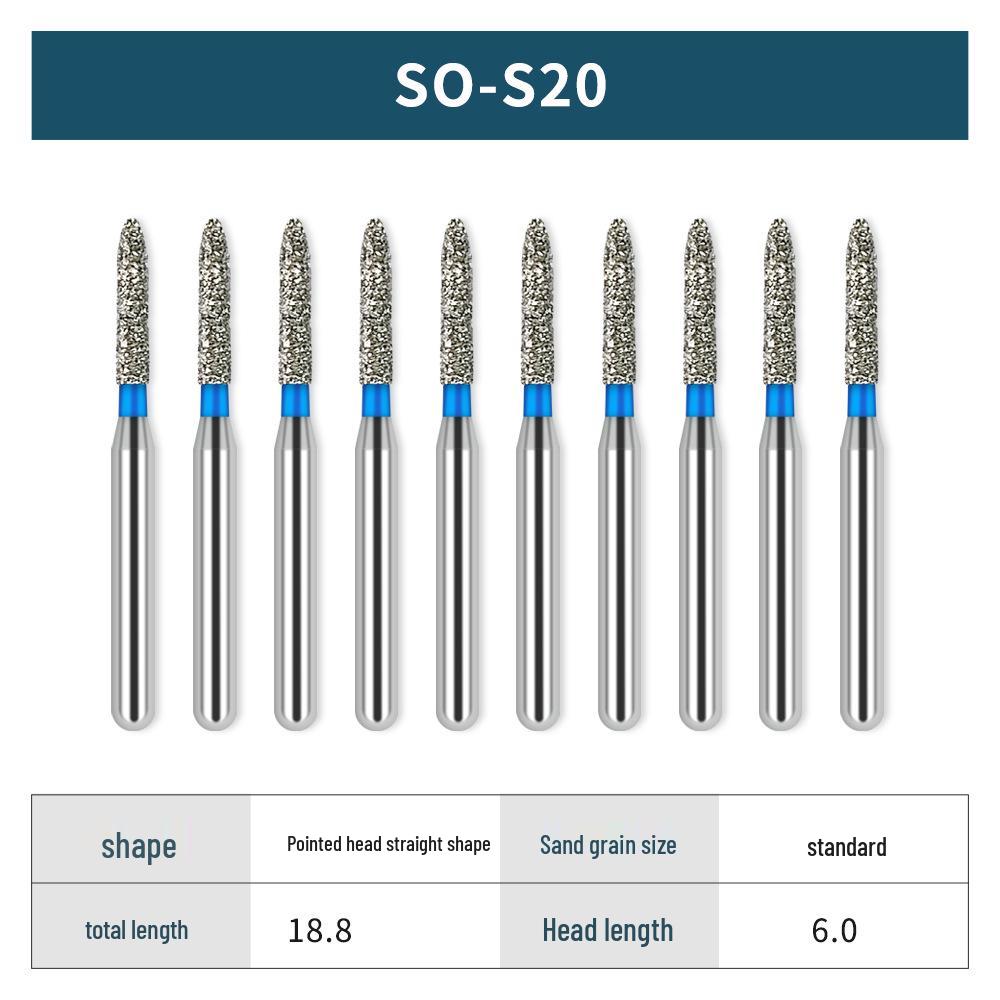 High-Speed Diamond Dental Burs for Polishing, Grinding, and Oral Care