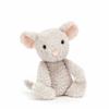 Jellycat Серия Лесные животные Tombao Taft Мышь Кукла-компаньон Плюшевая кукла 20 см высотой