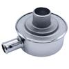 Automobile Metal Valve Cover Breather Push in ,1" Tube for Valve Cover 1 1/4" Hole Replacement Durable for Sbc Sbf 350