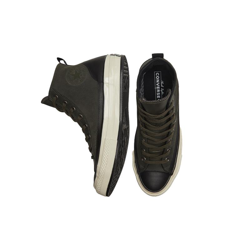 Haven x Converse 1970-е Chuck Taylor All Star Нескользящие и износостойкие высокие кеды для скейтбординга Унисекс Темно-зеленый