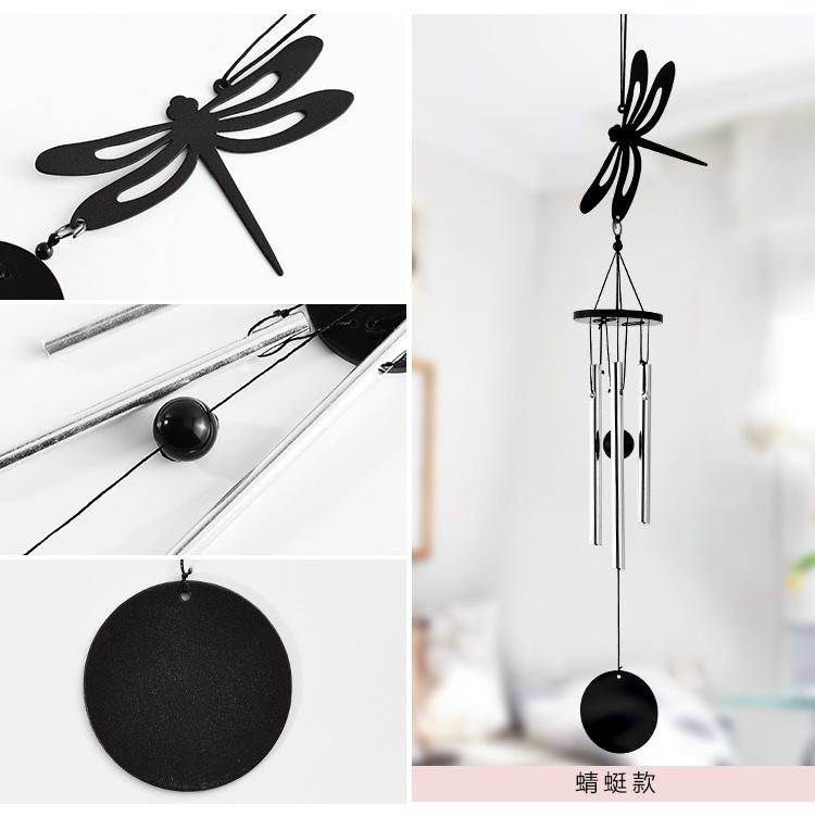 New Metal Multi - Tube Wind Chime Home Decoration Ornaments Wedding Birthday Hanging Pendant Gift