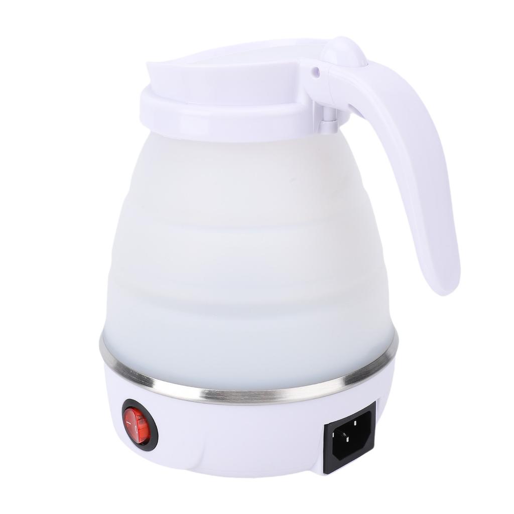 600W Foldable Electric Kettle 600ml Portable Efficient 6 Min Fast Boiled Safe for Travel Camping