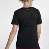 Nike Футболка Dri-Fit Tailwind Running Женские топы Черная 890192-010
